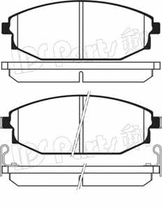 Ips parts IBD-1H01 Scheibenbremsbeläge, Set IBD1H01: Kaufen Sie zu einem guten Preis in Polen bei 2407.PL!