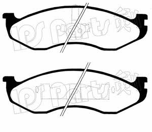 Ips parts IBD-1K03 Scheibenbremsbeläge, Set IBD1K03: Kaufen Sie zu einem guten Preis in Polen bei 2407.PL!