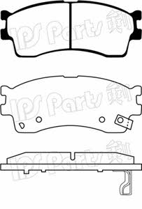 Ips parts IBD-1K07 Klocki hamulcowe, zestaw IBD1K07: Dobra cena w Polsce na 2407.PL - Kup Teraz!