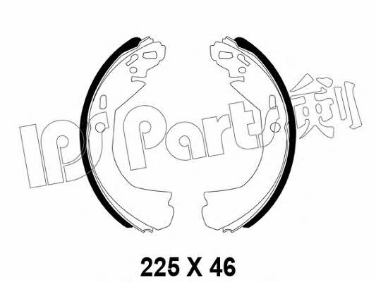 Ips parts IBL-4098 Тормозные колодки, комплект IBL4098: Отличная цена - Купить в Польше на 2407.PL!