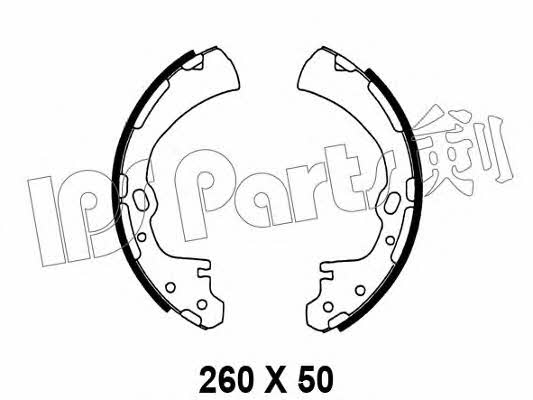 Ips parts IBL-4138 Disc brake pad set IBL4138: Buy near me in Poland at 2407.PL - Good price!