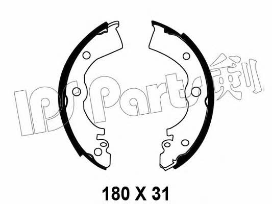 Ips parts IBL-4142 Disc brake pad set IBL4142: Buy near me in Poland at 2407.PL - Good price!