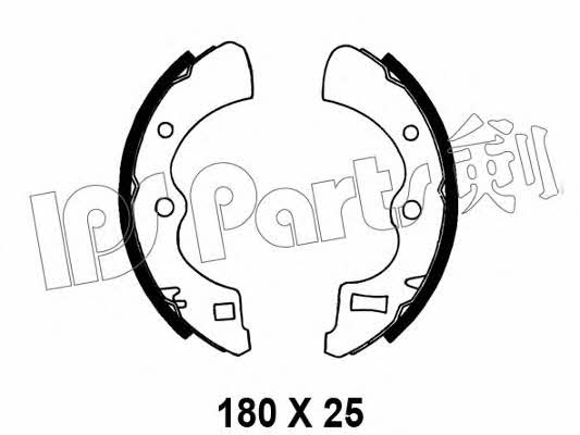 Ips parts IBL-4404 Disc brake pad set IBL4404: Buy near me in Poland at 2407.PL - Good price!