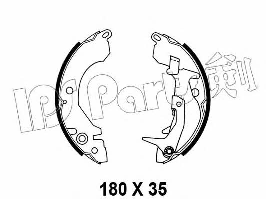 Ips parts IBL-4526 Disc brake pad set IBL4526: Buy near me at 2407.PL in Poland at an Affordable price!