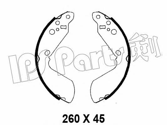 Ips parts IBL-4898 Disc brake pad set IBL4898: Buy near me in Poland at 2407.PL - Good price!