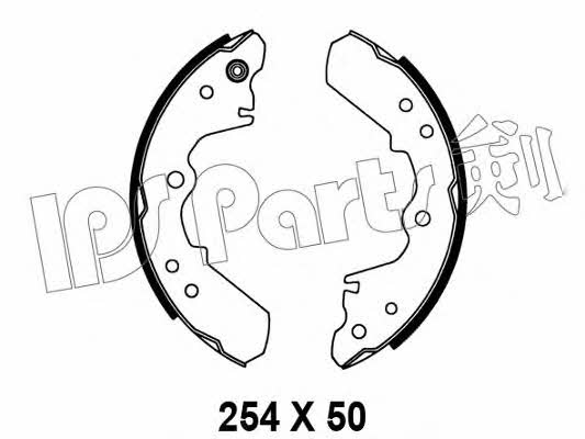 Ips parts IBL-4904 Disc brake pad set IBL4904: Buy near me in Poland at 2407.PL - Good price!