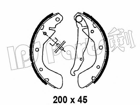 Ips parts IBL-4998 Klocki hamulcowe, zestaw IBL4998: Dobra cena w Polsce na 2407.PL - Kup Teraz!