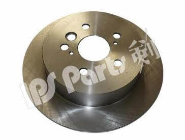 Ips parts IBP-1221 Rear brake disc, non-ventilated IBP1221: Buy near me in Poland at 2407.PL - Good price!