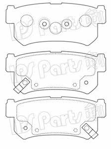 Ips parts IBR-1S00 Тормозные колодки дисковые, комплект IBR1S00: Отличная цена - Купить в Польше на 2407.PL!