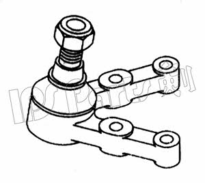 Ips parts IJU-10198 Ball joint IJU10198: Buy near me in Poland at 2407.PL - Good price!