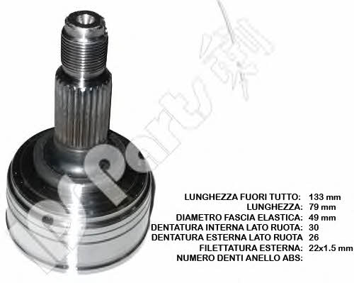 Ips parts ICJ-10419 Przegub homokinetyczny ICJ10419: Dobra cena w Polsce na 2407.PL - Kup Teraz!