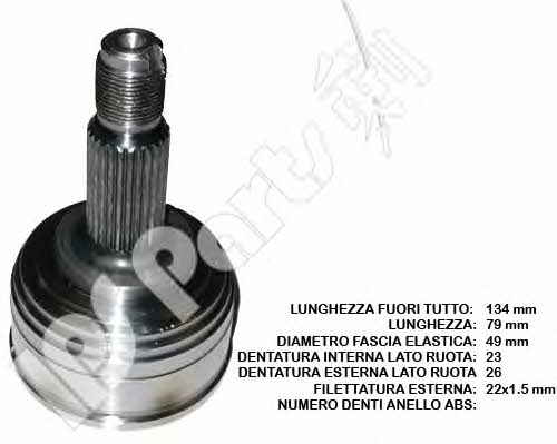 Ips parts ICJ-10431 CV joint ICJ10431: Buy near me at 2407.PL in Poland at an Affordable price!