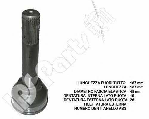 Ips parts ICJ-10898 CV joint ICJ10898: Buy near me in Poland at 2407.PL - Good price!