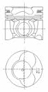 Ipsa PI000500 Поршень PI000500: Отличная цена - Купить в Польше на 2407.PL!