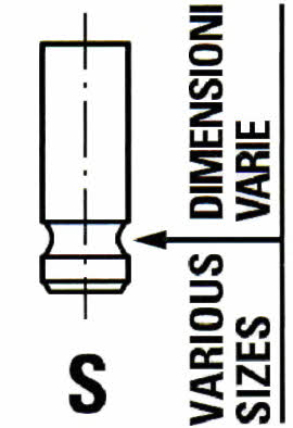 Ipsa VL125200 Intake valve VL125200: Buy near me in Poland at 2407.PL - Good price!