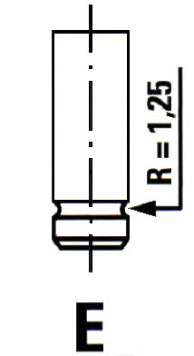 Ipsa VL198700 Клапан впускной VL198700: Отличная цена - Купить в Польше на 2407.PL!