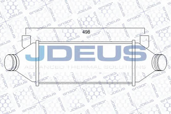 J. Deus 812M21A Intercooler, charger 812M21A: Buy near me in Poland at 2407.PL - Good price!