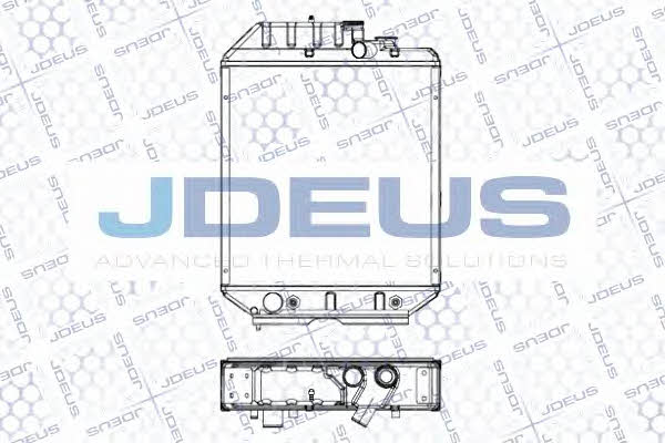 J. Deus 060M01 Радіатор охолодження двигуна 060M01: Приваблива ціна - Купити у Польщі на 2407.PL!