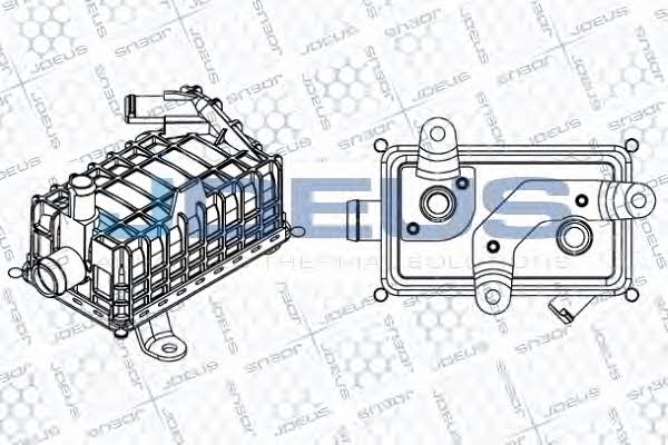 J. Deus 405M18 Oil cooler 405M18: Buy near me at 2407.PL in Poland at an Affordable price!