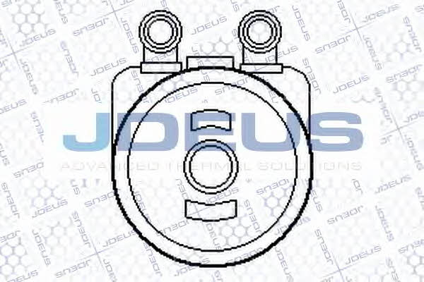 J. Deus 407M37A Oil cooler 407M37A: Buy near me in Poland at 2407.PL - Good price!