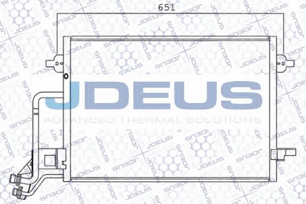 J. Deus 701M02 Радиатор кондиционера (Конденсатор) 701M02: Отличная цена - Купить в Польше на 2407.PL!