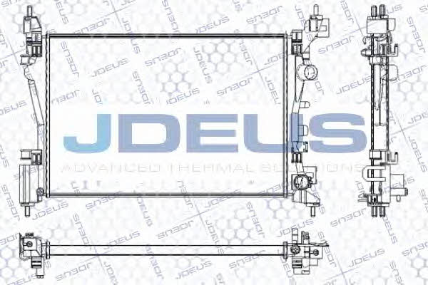 J. Deus RA0200950 Радіатор охолодження двигуна RA0200950: Приваблива ціна - Купити у Польщі на 2407.PL!