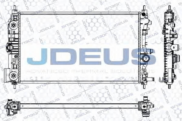 J. Deus RA0201110 Радіатор охолодження двигуна RA0201110: Приваблива ціна - Купити у Польщі на 2407.PL!