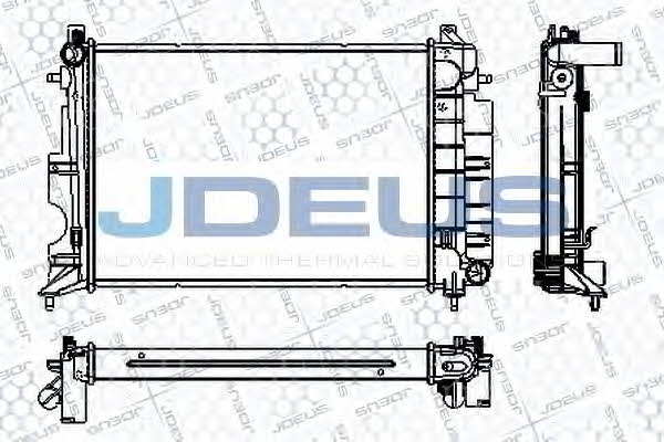 J. Deus RA0240150 Radiator, engine cooling RA0240150: Buy near me at 2407.PL in Poland at an Affordable price!