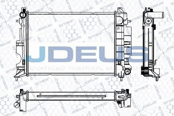 J. Deus RA0240170 Kühler motorkühlung RA0240170: Kaufen Sie zu einem guten Preis in Polen bei 2407.PL!