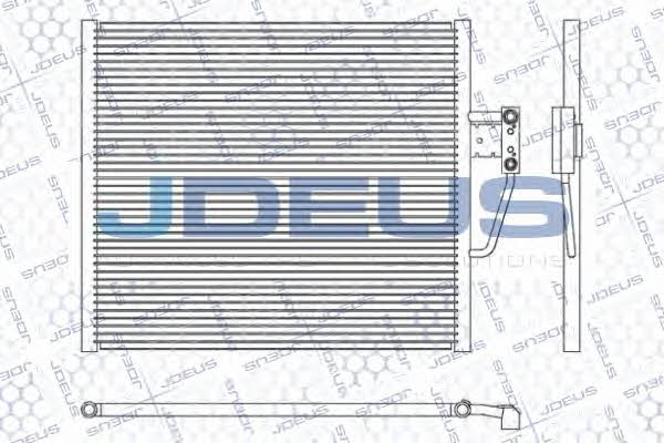 J. Deus 705M17 Радиатор кондиционера (Конденсатор) 705M17: Отличная цена - Купить в Польше на 2407.PL!