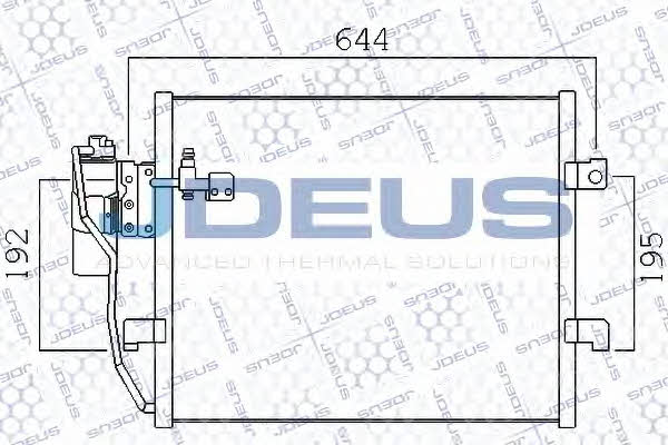 J. Deus 717M31 Радиатор кондиционера (Конденсатор) 717M31: Отличная цена - Купить в Польше на 2407.PL!