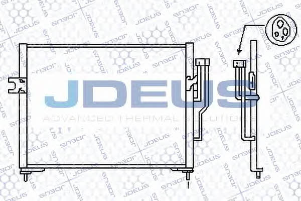 J. Deus 718M10 Радіатор кондиціонера (Конденсатор) 718M10: Приваблива ціна - Купити у Польщі на 2407.PL!