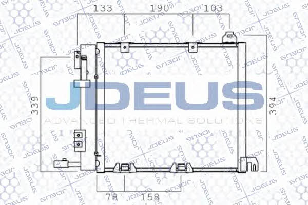 J. Deus 720M31 Радіатор кондиціонера (Конденсатор) 720M31: Купити у Польщі - Добра ціна на 2407.PL!