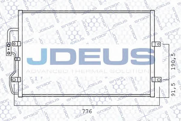 J. Deus 721M23 Радіатор кондиціонера (Конденсатор) 721M23: Приваблива ціна - Купити у Польщі на 2407.PL!