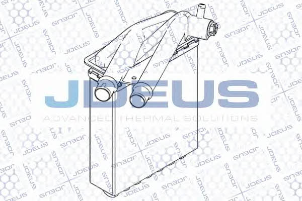 J. Deus RA2110941 Heat exchanger, interior heating RA2110941: Buy near me in Poland at 2407.PL - Good price!