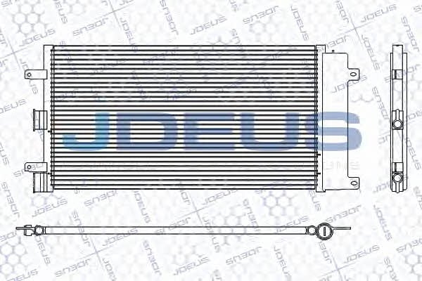 J. Deus RA7111270 Радиатор кондиционера (Конденсатор) RA7111270: Купить в Польше - Отличная цена на 2407.PL!
