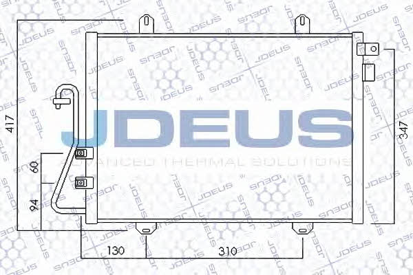 J. Deus 723M65 Cooler Module 723M65: Buy near me in Poland at 2407.PL - Good price!