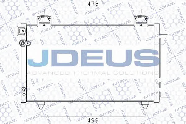 J. Deus 728M59 Радіатор кондиціонера (Конденсатор) 728M59: Приваблива ціна - Купити у Польщі на 2407.PL!