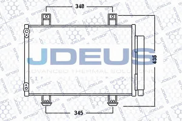 J. Deus 742M17 Радиатор кондиционера (Конденсатор) 742M17: Отличная цена - Купить в Польше на 2407.PL!