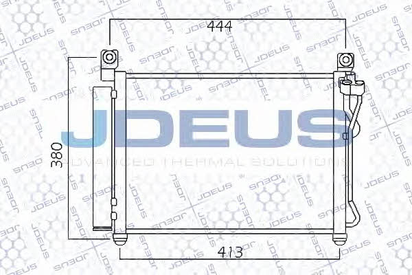 J. Deus 765M14 Радиатор кондиционера (Конденсатор) 765M14: Отличная цена - Купить в Польше на 2407.PL!