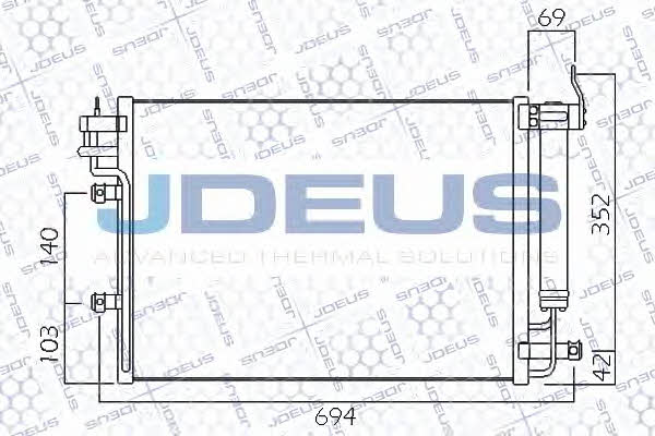 J. Deus 765M23 Cooler Module 765M23: Buy near me in Poland at 2407.PL - Good price!