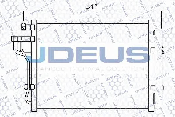 J. Deus 765M25 Радиатор кондиционера (Конденсатор) 765M25: Отличная цена - Купить в Польше на 2407.PL!