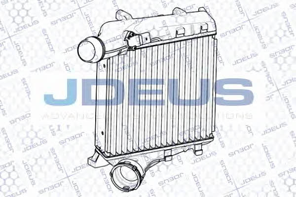 J. Deus RA8430101 Intercooler, charger RA8430101: Buy near me in Poland at 2407.PL - Good price!