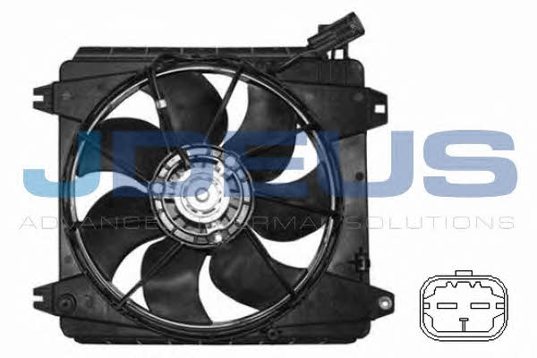J. Deus EV070180 Hub, engine cooling fan wheel EV070180: Buy near me in Poland at 2407.PL - Good price!