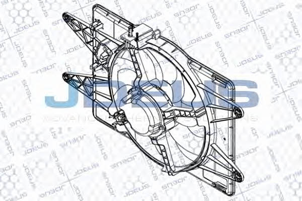 J. Deus EV832700 Вентилятор радіатора охолодження EV832700: Приваблива ціна - Купити у Польщі на 2407.PL!