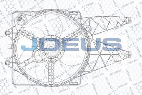 J. Deus EV882315 Hub, engine cooling fan wheel EV882315: Buy near me in Poland at 2407.PL - Good price!