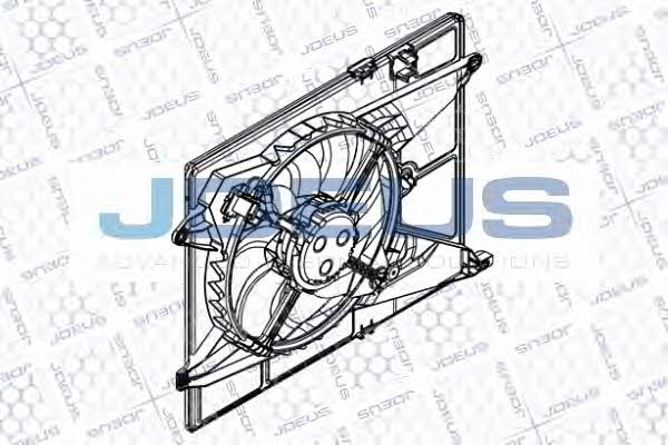 J. Deus EV8D3440 Hub, engine cooling fan wheel EV8D3440: Buy near me in Poland at 2407.PL - Good price!