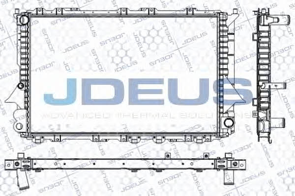 J. Deus RA0010140 Radiator, engine cooling RA0010140: Buy near me in Poland at 2407.PL - Good price!