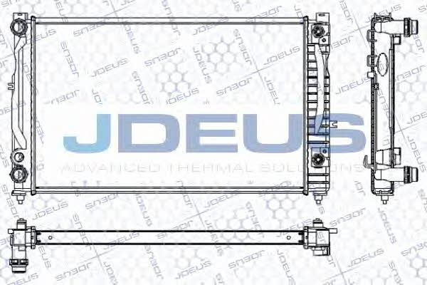 J. Deus RA0010170 Radiator, engine cooling RA0010170: Buy near me in Poland at 2407.PL - Good price!