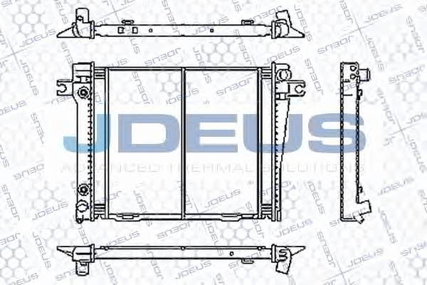 J. Deus RA0050420 Radiator, engine cooling RA0050420: Buy near me in Poland at 2407.PL - Good price!